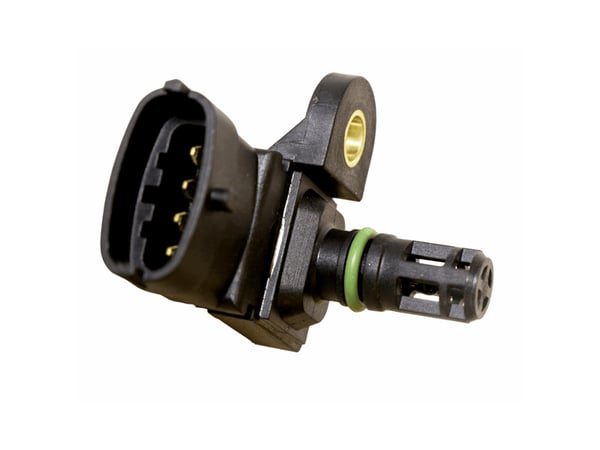 Slide images of KAMP Boost Pressure and Temperature Sensor - Multiple Mack and Volvo Applications
