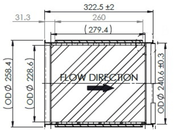 Slide images of Dinex DPF for Cummins