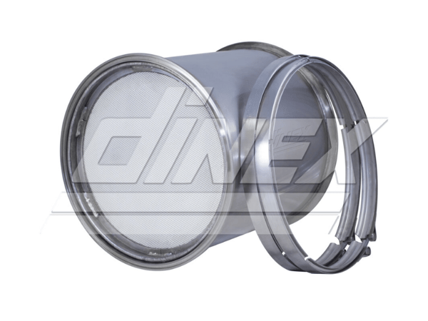 Slide images of Dinex DPF for Mack and Volvo