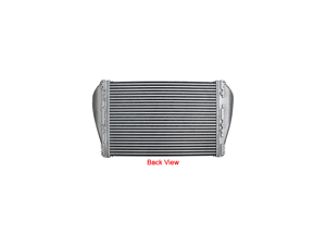 Slide images of Northern Radiator Charge Air Cooler for Mack and Volvo - 32 1/4 x 23 1/2 x 2 7/16