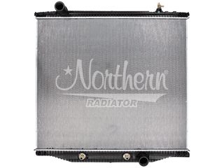 Slide images of Northern Radiator, Radiator for International and Navistar- 34 1/8 x 38 15/16 x 1 5/8 (PTR Without Frame)