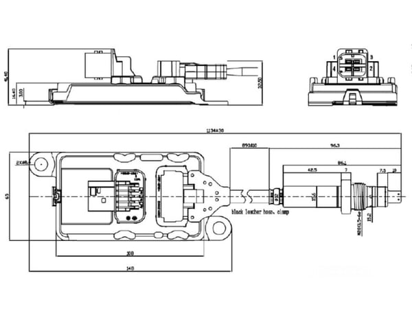 Slide images of Dinex NOx Sensor for DAF