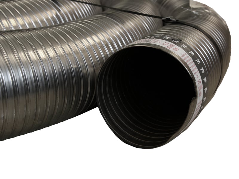 Main images of KAMP 5 Inch Stainless Steel Flex Pipe - 25 Foot Roll