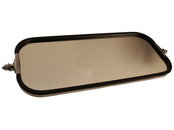 Slide images of KAMP 7 Inch x 16 Inch West Coast Mirror - Pyramid / Peak Back / V-Back