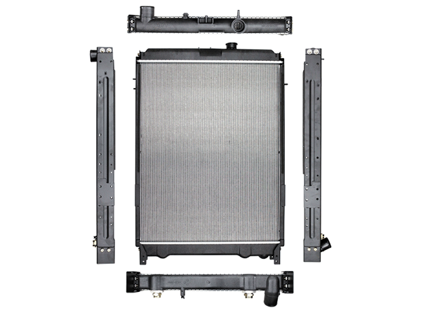Slide images of Northern Radiator, Radiator for Hino- 32 1/2 x 24 3/4 x 1 7/16 (With Frame)