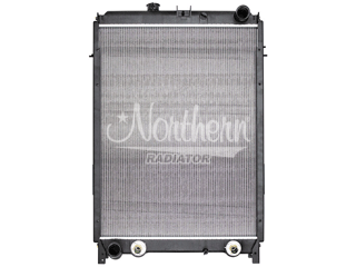 Slide images of Northern Radiator, Radiator for Hino- 32 1/2 x 24 3/4 x 1 7/16 (With Frame)