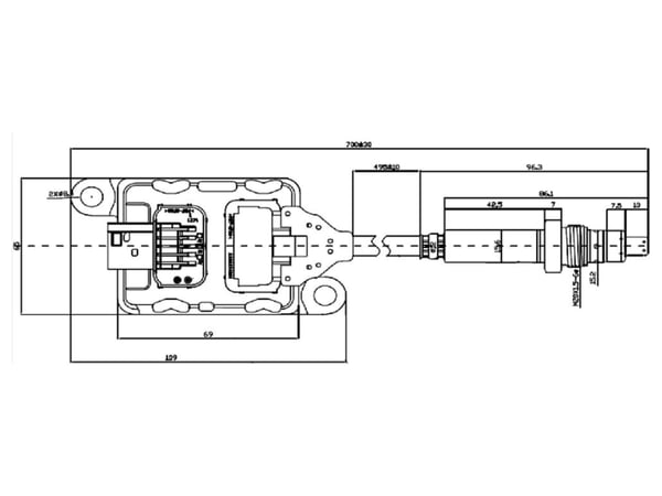 Slide images of Dinex NOx Sensor for Paccar