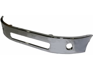 Slide images of KAMP Bumper with Fog Lamp Holes for Freightliner M2