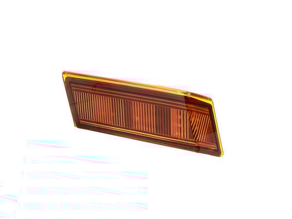 Slide images of KAMP Left Hand Turn Signal Lamp for Select Freightliner Cascadia Models