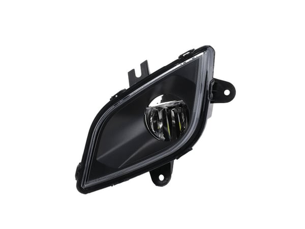 Slide images of KAMP Left Hand LED Fog Lamp for Freightliner Cascadia P4 (2018 and Up)