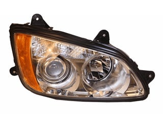 Slide images of KAMP Right Hand Headlamp for Kenworth T170, T270, T370 and T660 Models