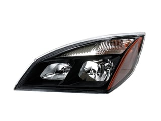 Slide images of KAMP Left Hand Halogen Headlamp for Freightliner Cascadia 126 (2018 and Up)