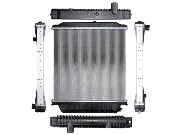 Slide images of Northen Radiator, Radiator - 25 x 25 1/8 x 2 1/16 for Blue Bird Bus