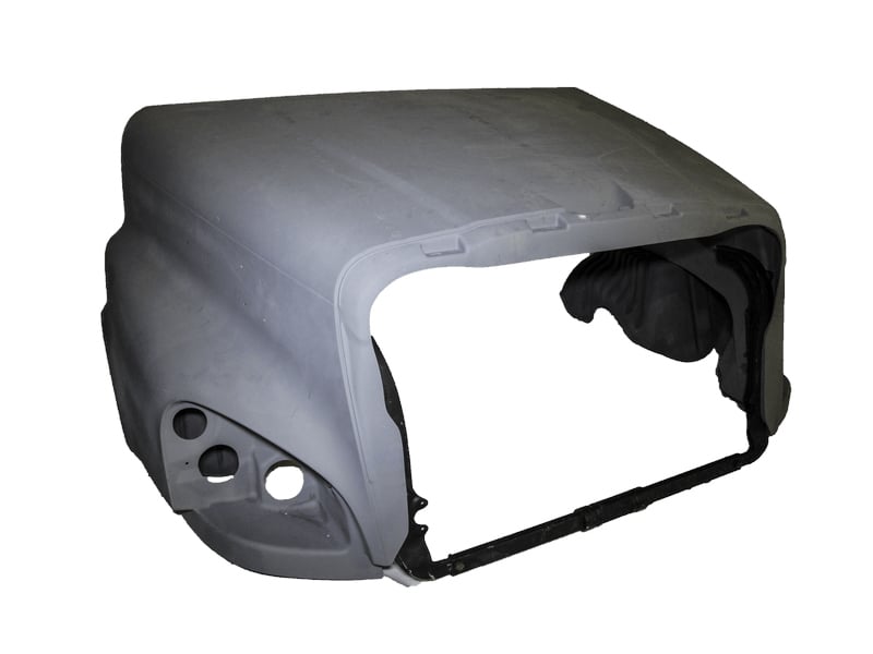 Main images of KAMP Fiberglass Hood for Freightliner Cascadia - White Finish
