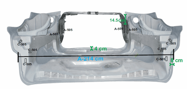 Slide images of KAMP Fiberglass Hood for Freightliner Cascadia - White Finish