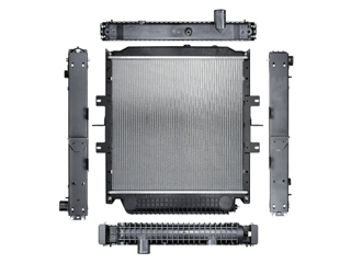 Slide images of Northern Radiator Blue Bird Bus Radiator - 25 x 25 1/8 x 2 1/16