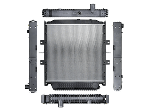Slide images of Northern Radiator Blue Bird Bus Radiator - 25 x 25 1/8 x 2 1/16