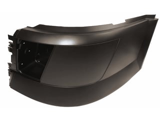 Slide images of KAMP Left Hand Bumper End with Fog Lamp Hole for Select Volvo Models