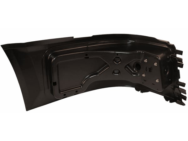 Slide images of KAMP Left Hand Bumper End with Fog Lamp Hole for Select Volvo Models