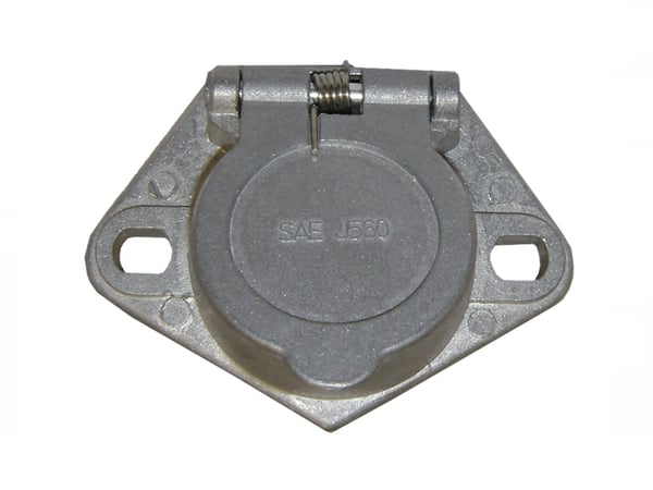 Slide images of KAMP 7-Way Socket - Trailer Side