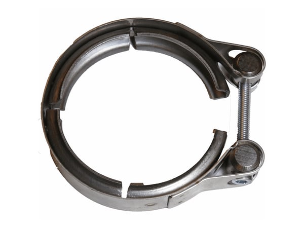 Slide images of KAMP Stainless Steel EGR Clamp - Multiple Volvo Applications