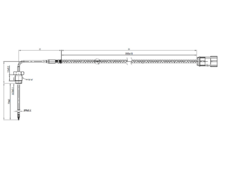 Slide images of Dinex Temperature Sensor, Freightliner / Detroit (DOC Inlet / SCR Inlet / Outlet)