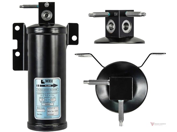 Slide images of Road Choice RC RD11110 Air Drier for Kenworth T680 and Peterbilt 579 Daycab