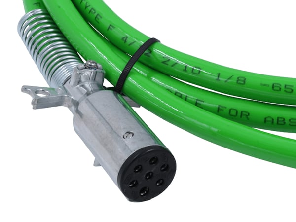 Slide images of KAMP ABS 7-Way Cable - 14' Length