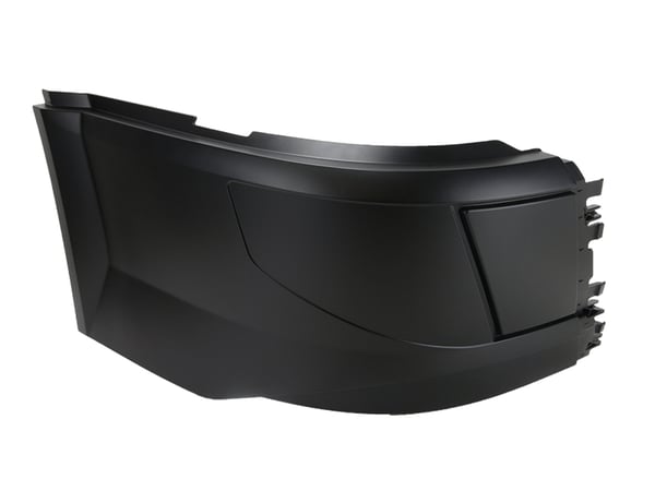 Slide images of KAMP Right Hand Bumper End without Fog Lamp Hole for Select Volvo Models