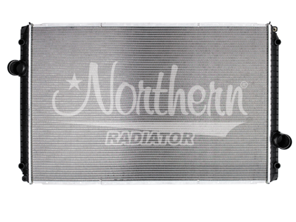 Slide images of Northern Radiator Truck Radiator for International and Navistar - 40 1/8 x 26 x 2 1/4 (PTR)