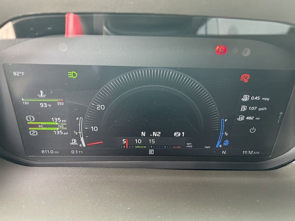 Slide images of 2025 VOLVO VNL64T860