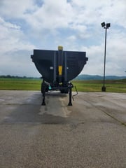 Slide images of 2024 Cross Country 343HRF Frameless End Dump Trailer (CC183091)