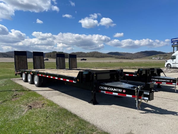 Slide images of 2024 Cross Country 303ATAR 30 Ton Air Tilt/Air Ramp Trailer (CC183315)