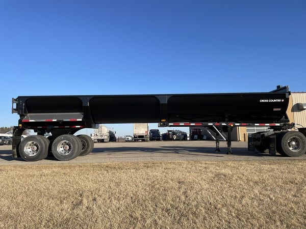 Slide images of 2024 CROSS COUNTRY 380HRF Frameless End Dump Trailer