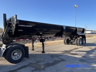Slide images of 2024 CROSS COUNTRY 380HRF Frameless End Dump Trailer