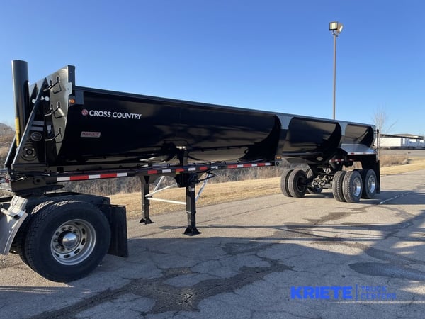 Slide images of 2024 CROSS COUNTRY 380HRF Frameless End Dump Trailer