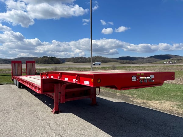 Slide images of 2024 Cross Country 533HTD 50 Ton Hydraulic Tilt Deck Trailer (CC183746)