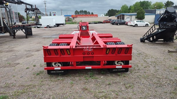 Slide images of 2023 Cross Country 553HDG 55 Ton Low Boy Trailer