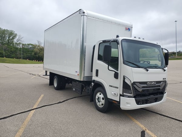 Slide images of 2025 ISUZU NPR HD