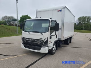 Slide images of 2025 ISUZU NPR HD