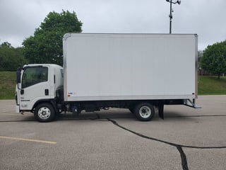 Slide images of 2025 ISUZU NPR HD
