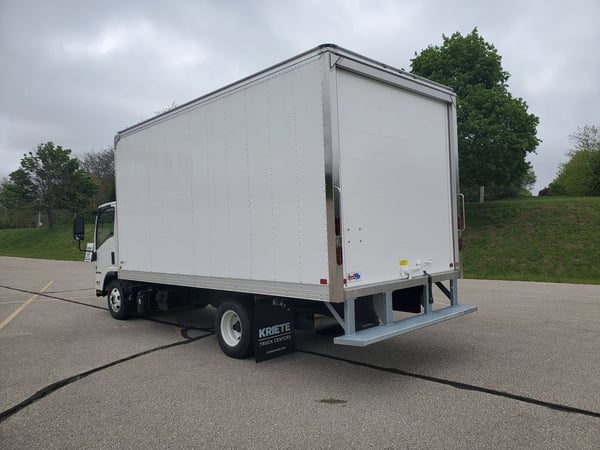 Slide images of 2025 ISUZU NPR HD