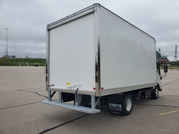 Slide images of 2025 ISUZU NPR HD