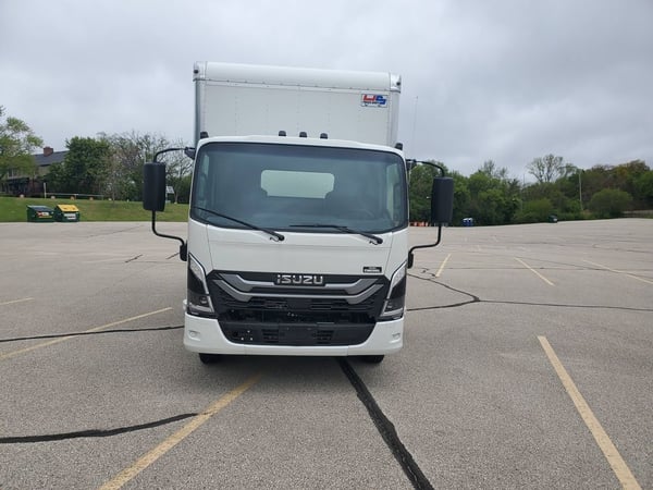 Slide images of 2025 ISUZU NPR HD