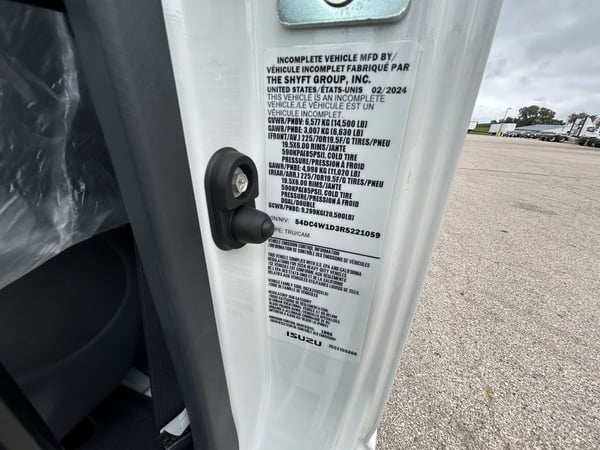 Slide images of 2024 ISUZU NPR-HD GAS
