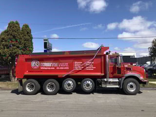 Slide images of Dump Truck Rentals 