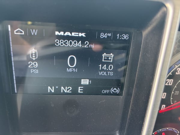 Slide images of 2020 MACK GR64F