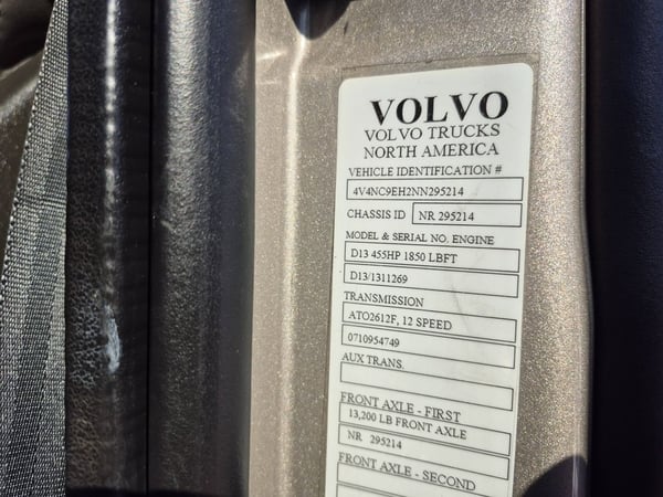 Slide images of 2022 VOLVO VNL64T860