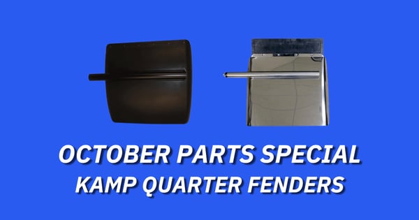 October Parts Special - KAMP Quarter Fenders image