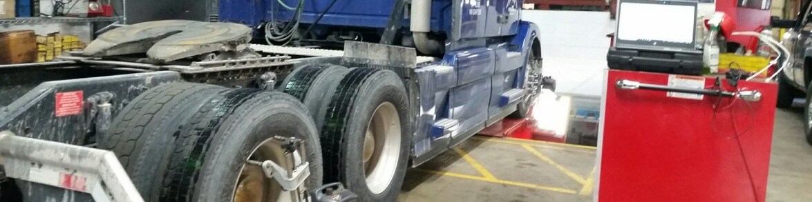 Hunter Wheel Alignment Rack: Kriete Truck Center – Sheboygan